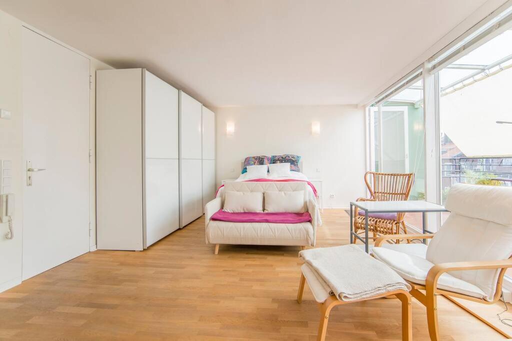 Modernes, Sonniges Appartement Im Herzen Von Duesseldorf Zewnętrze zdjęcie